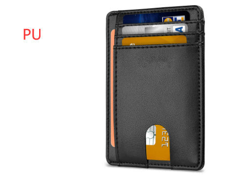 Modern Man Slim Card Holder - Essential Minimalist Wallet.