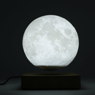 3D Magnetic Levitation Moon Lamp Night Light Rotating Led Moon Floating Lamp.