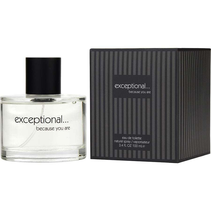 EXCEPTIONAL-BECAUSE YOU ARE by Exceptional Parfums (MEN) - EDT SPRAY 3.4 OZ.