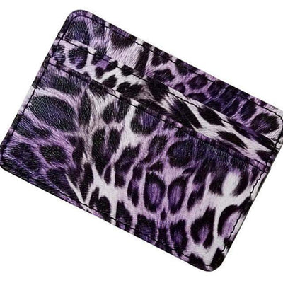 Card Holder for Men'S Business Id Card Holder Wallet Case.