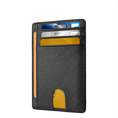 Modern Man Slim Card Holder - Essential Minimalist Wallet.