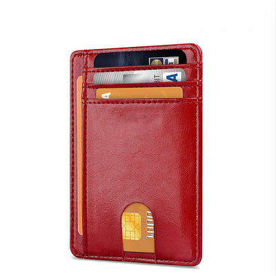 Modern Man Slim Card Holder - Essential Minimalist Wallet.