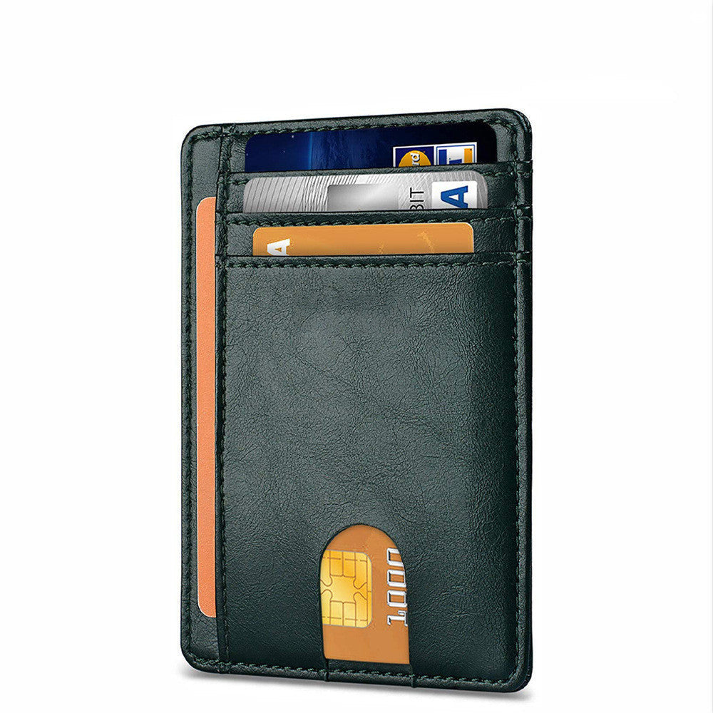 Modern Man Slim Card Holder - Essential Minimalist Wallet.