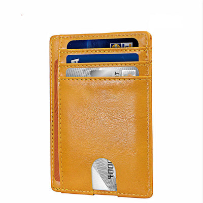 Modern Man Slim Card Holder - Essential Minimalist Wallet.