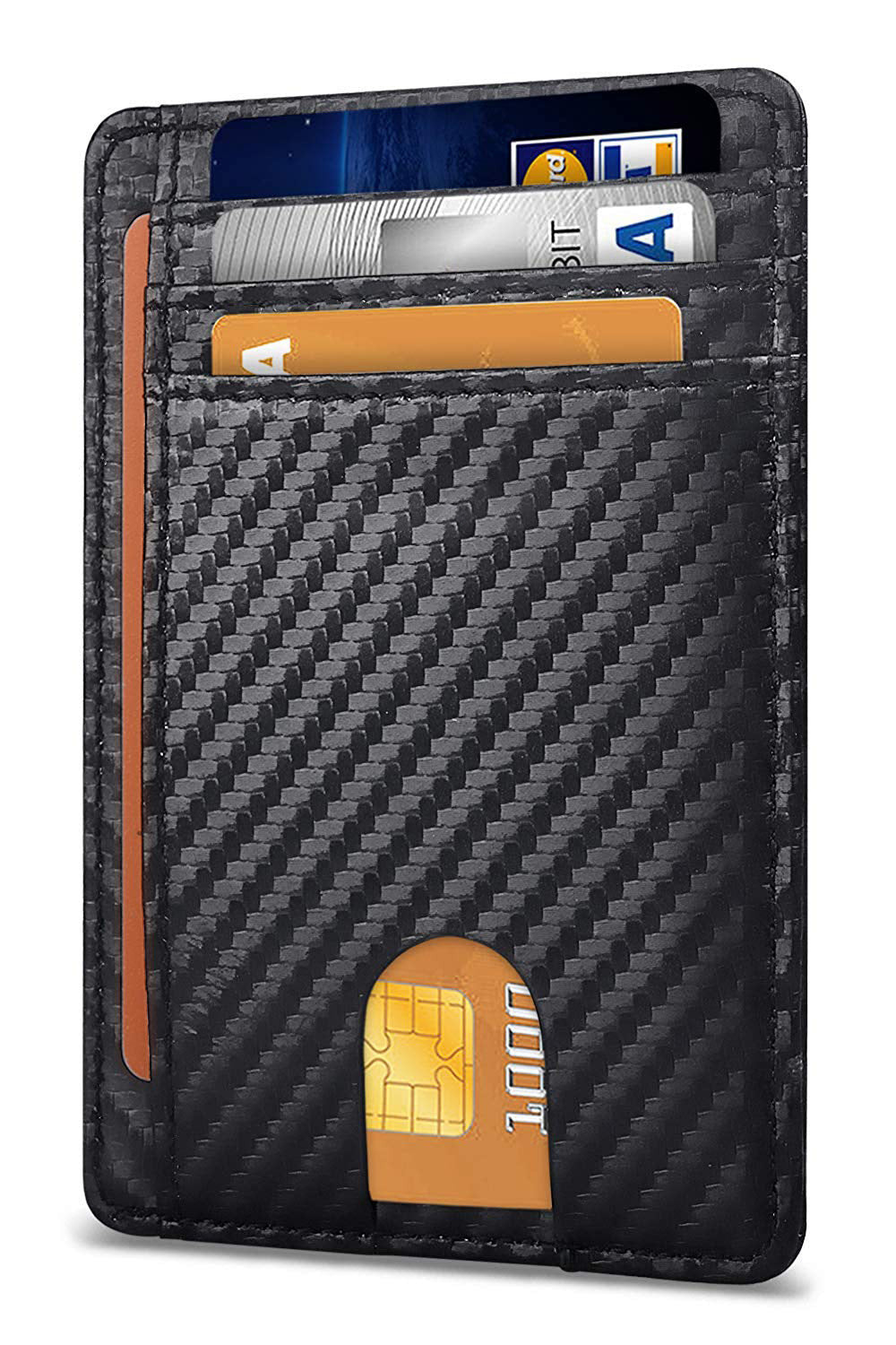 Modern Man Slim Card Holder - Essential Minimalist Wallet.