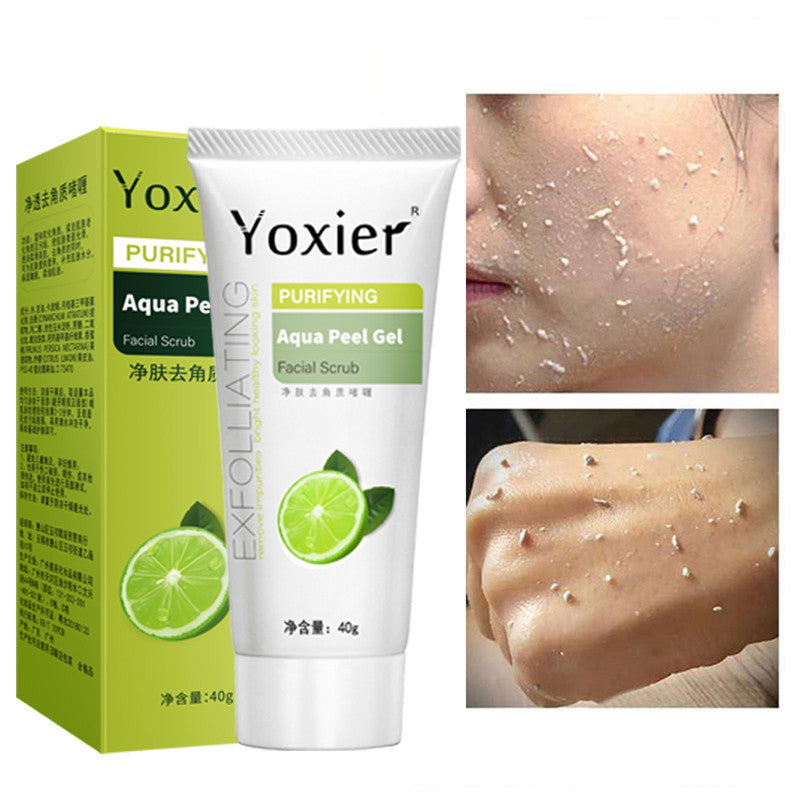 Exfoliating Facial Scrub & Gel.