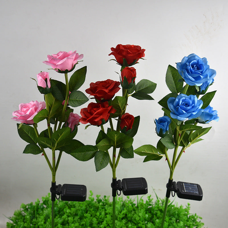 LED Solar Rose Garden Lights