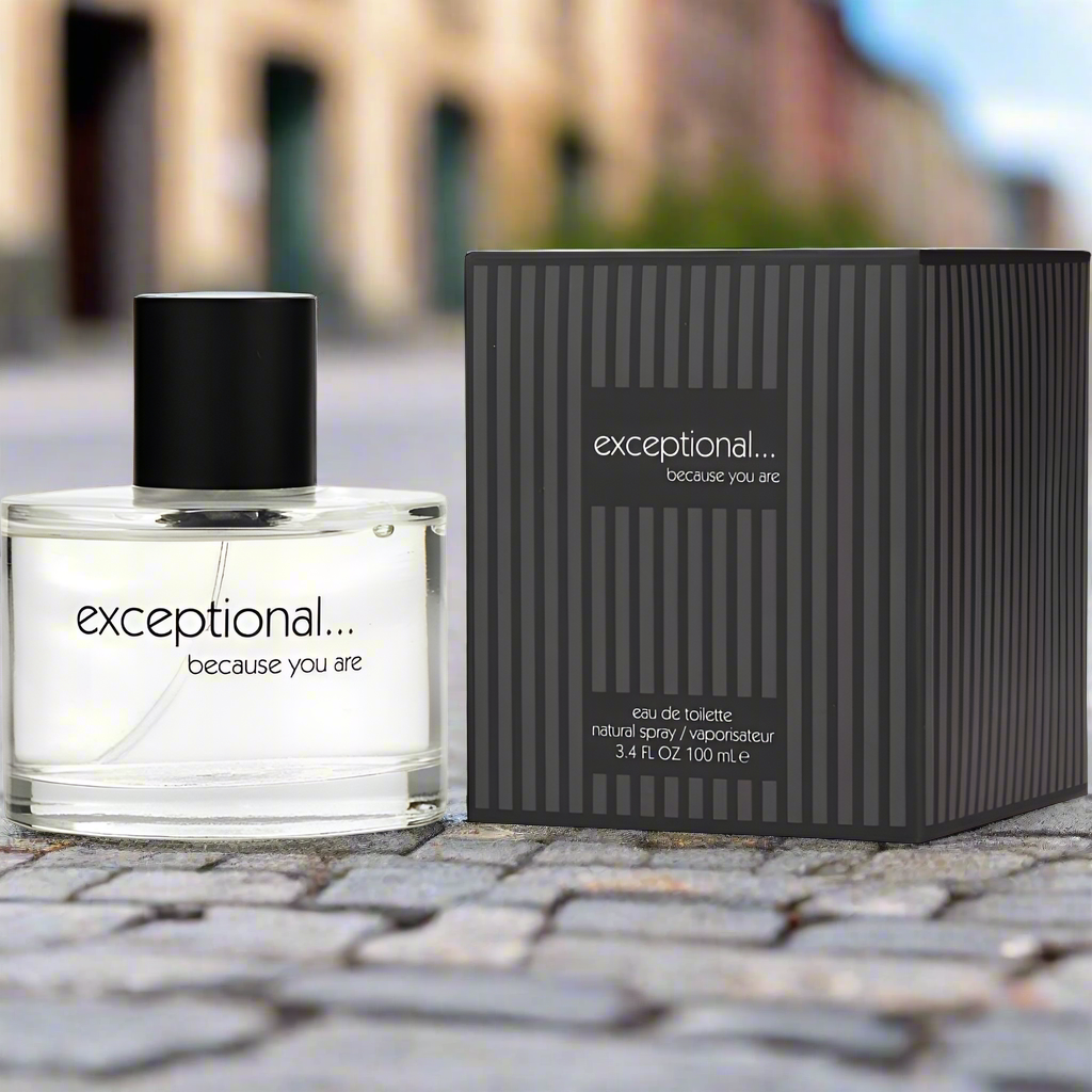 EXCEPTIONAL-BECAUSE YOU ARE by Exceptional Parfums (MEN) - EDT SPRAY 3.4 OZ.