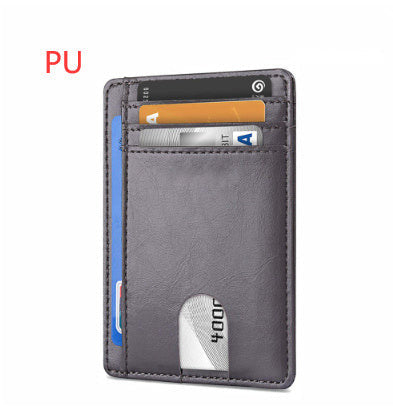 Modern Man Slim Card Holder - Essential Minimalist Wallet.