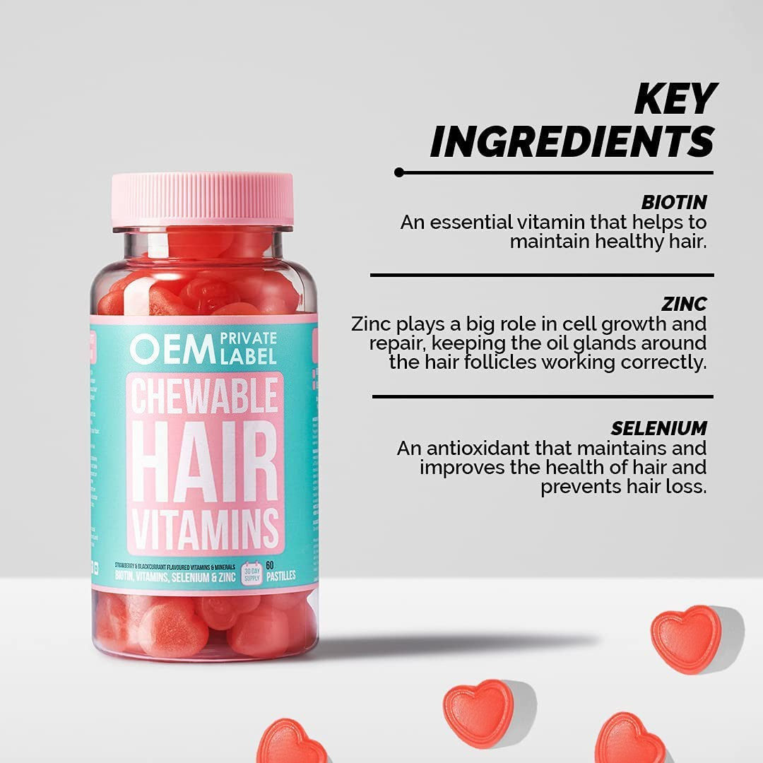 Beauty Boost Biotin Gummies – Nourish Your Hair, Skin & Nails from Within.