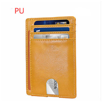 Modern Man Slim Card Holder - Essential Minimalist Wallet.