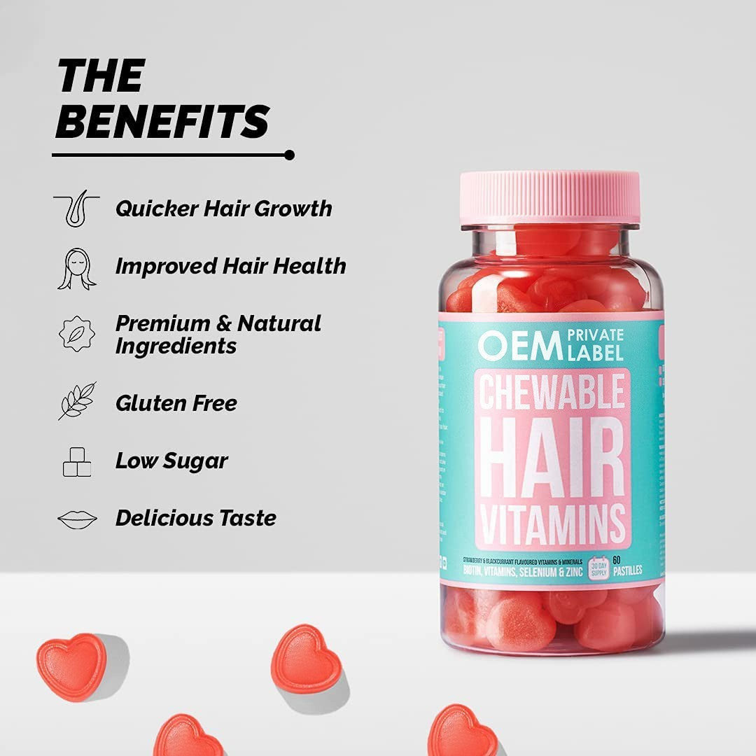 Beauty Boost Biotin Gummies – Nourish Your Hair, Skin & Nails from Within.