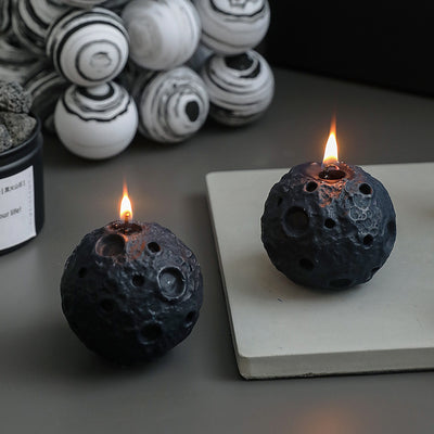 Moon-Shaped Scented Candles for Bedroom Decor | Unique Aromatherapy Ornaments.