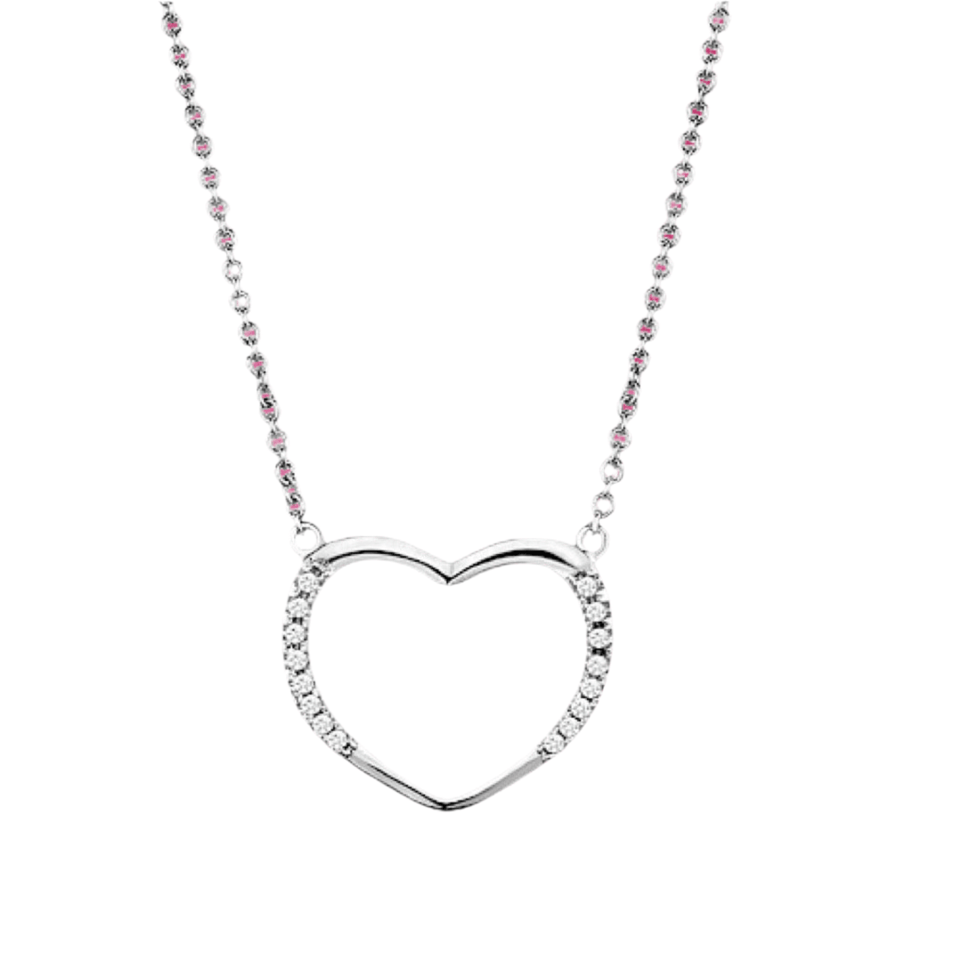 Heart Shaped Pendant Chain – Elegant Jewelry for Women