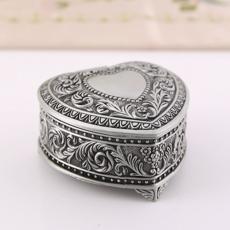 Light Luxury Jewelry Storage Box | Elegant Brooch & Ring Organizer.