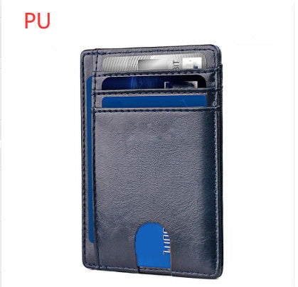 Modern Man Slim Card Holder - Essential Minimalist Wallet.