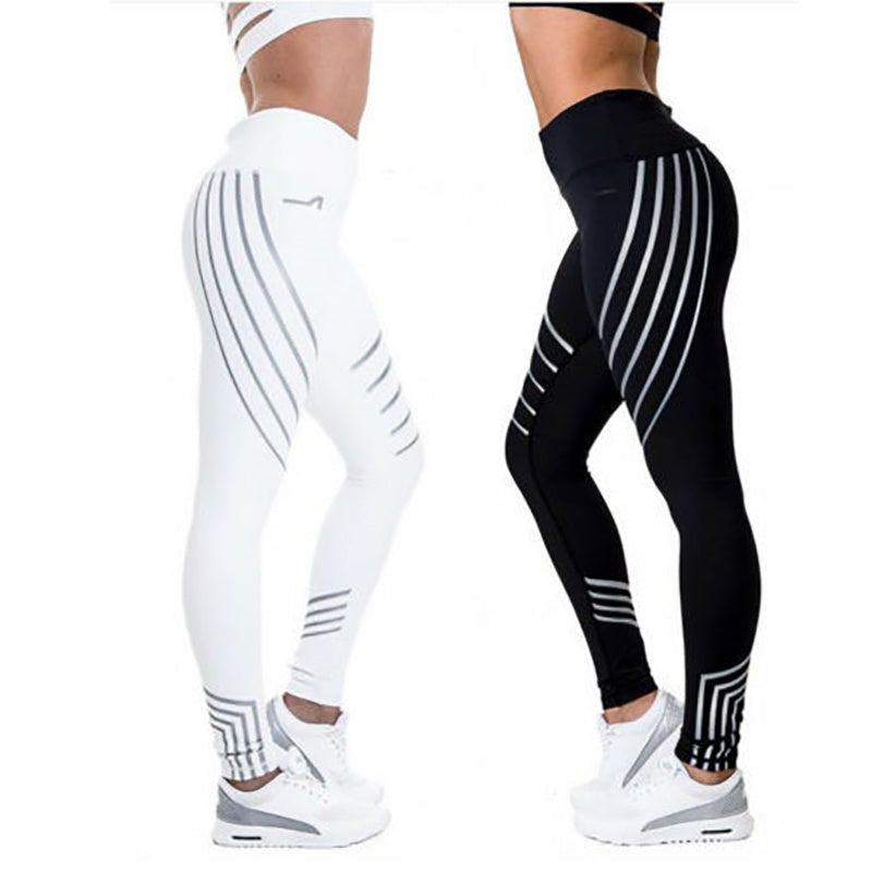 Women's 3M Reflective Workout Leggings.