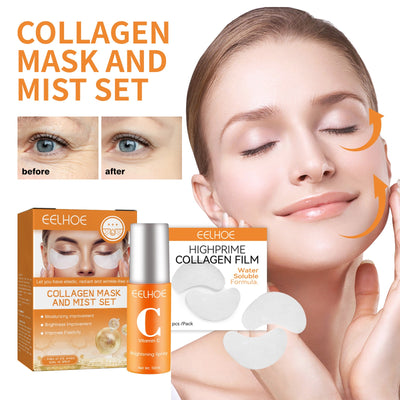 Soluble Collagen Film & Collagen Mask and Mist Set