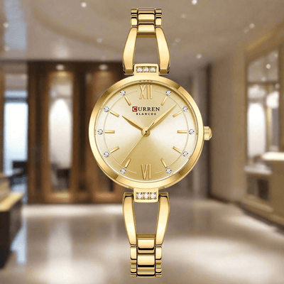 Elegant Gold Classic Watch – Timeless Style in Every Tick.