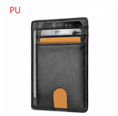 Modern Man Slim Card Holder - Essential Minimalist Wallet.