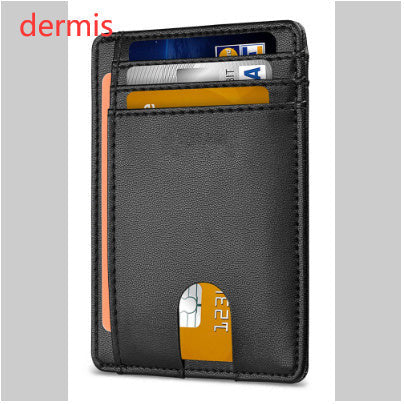 Modern Man Slim Card Holder - Essential Minimalist Wallet.