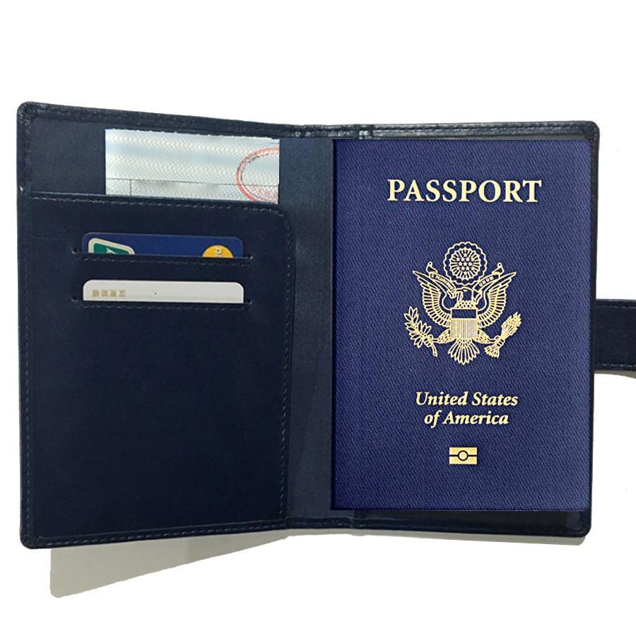 Passport Wallet with RFID Protection – Secure Travel Organizer.