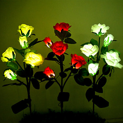 LED Solar Rose Garden Lights