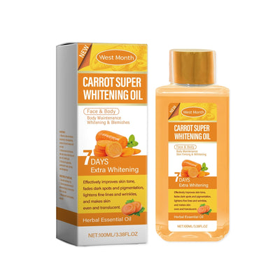 Turmeric Body Whitening Oil | Skin Brightening & Even Tone Oil for Radiant Skin