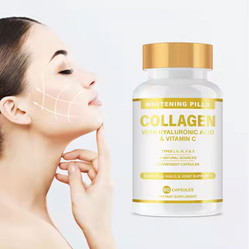 Super Collagen Capsules - Supports Skin Elasticity, Joint Health, and Hair Growth - 10g of Collagen per Serving - 60 gummies