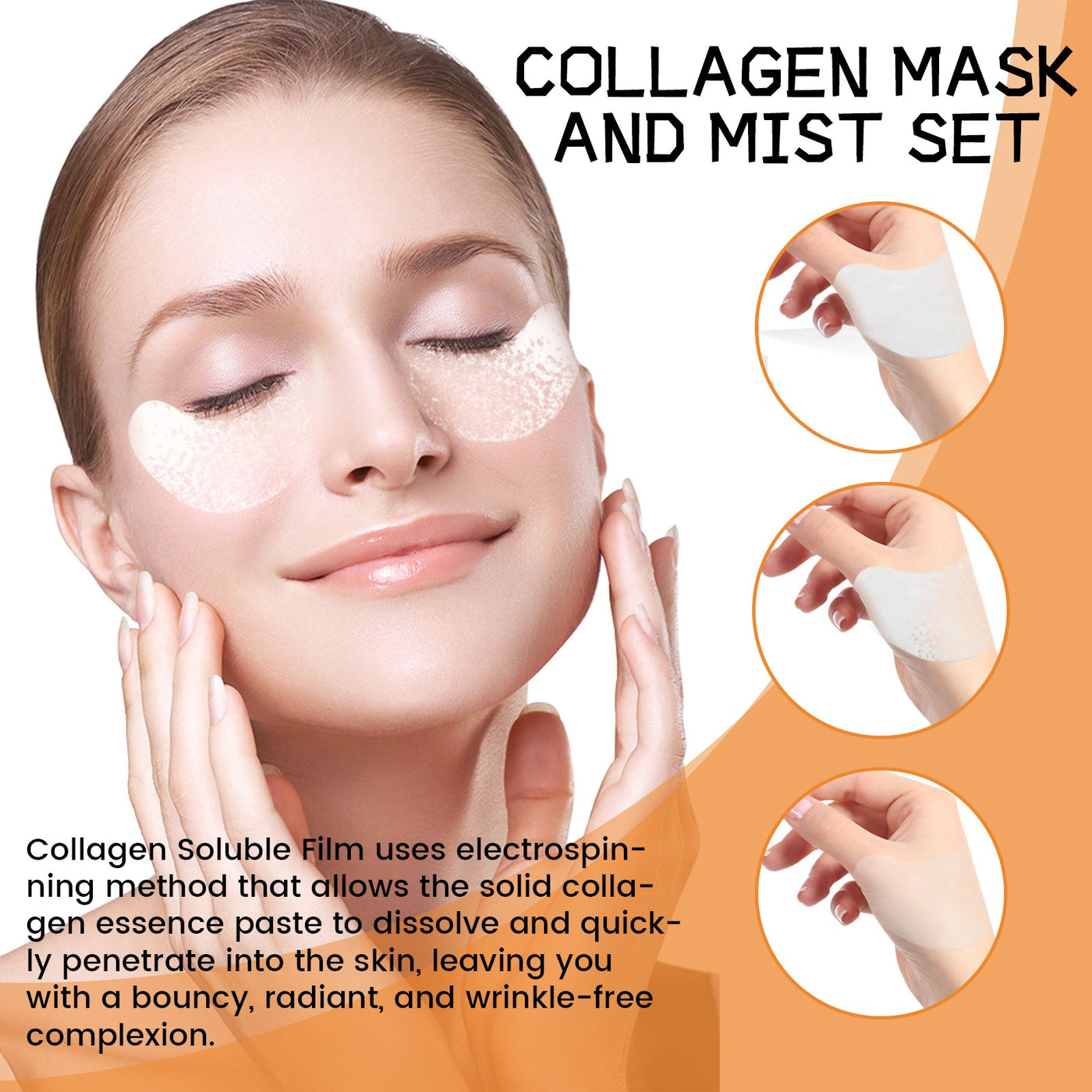 Soluble Collagen Film & Collagen Mask and Mist Set