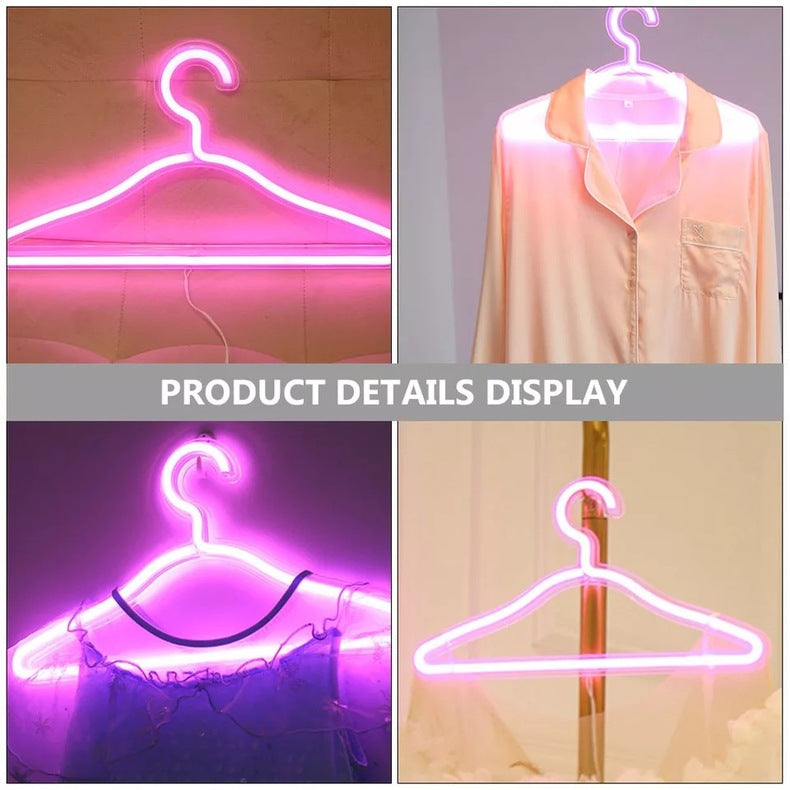 LED Clothes Rack Neon Light