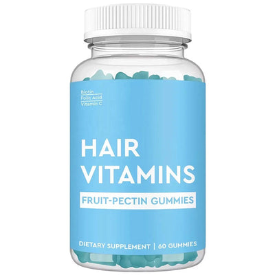 Hair Growth Vitamin Gummies - Biotin & Nutrients for Stronger, Fuller Hair, Scalp Health, and Faster Growth