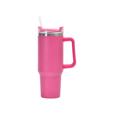 Insulated Stainless Steel Tumbler with Handle