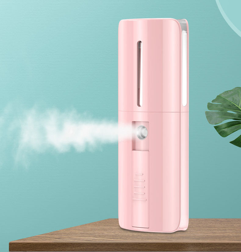 USB Rechargeable Facial Steamer & Mist Spray