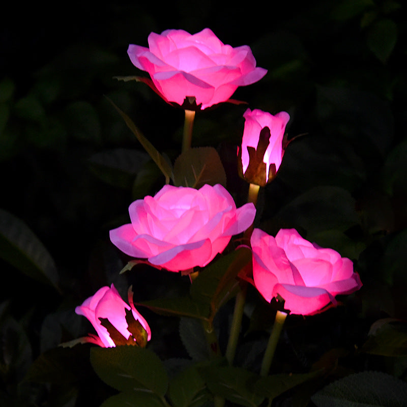 LED Solar Rose Garden Lights