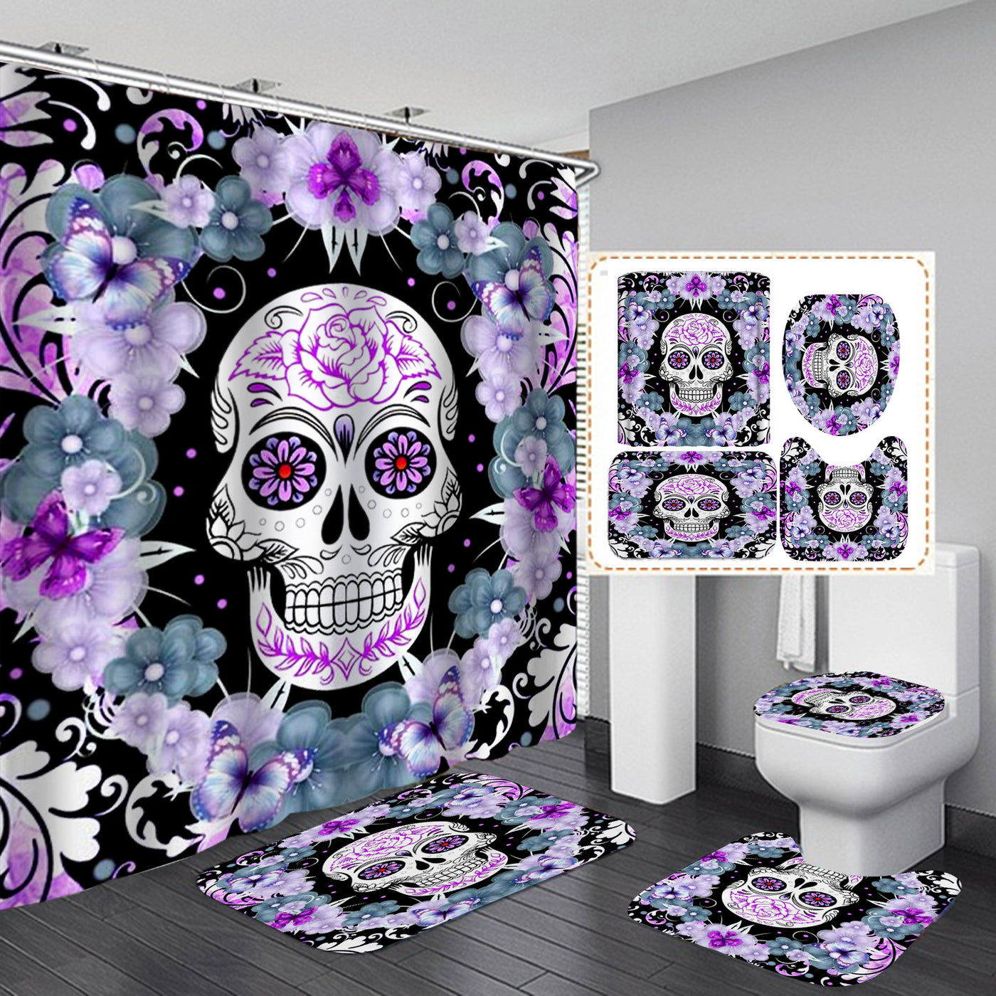 Halloween Shower Curtain