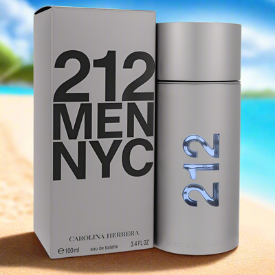 212 by Carolina Herrera- (New Packaging) 3.4 oz (Men).