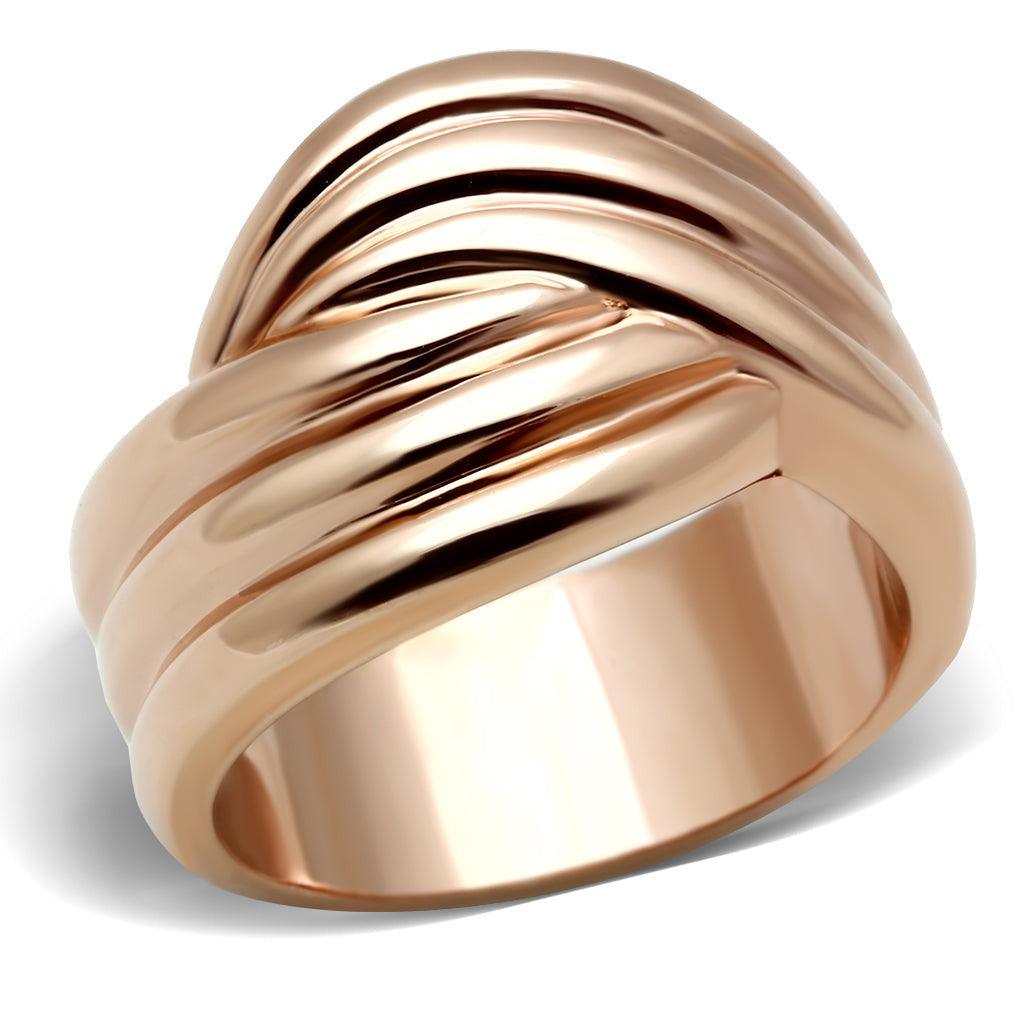 Rose Gold Trendy Ring.