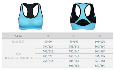 Seamless Padded Sports Bra.