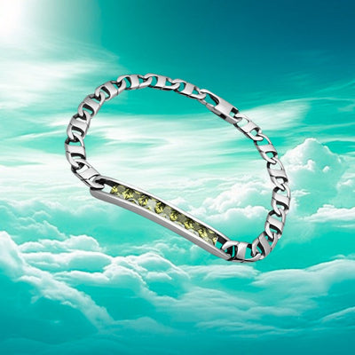 High-Polished Silver Bracelet.