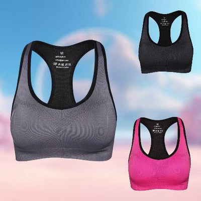 Seamless Padded Sports Bra.