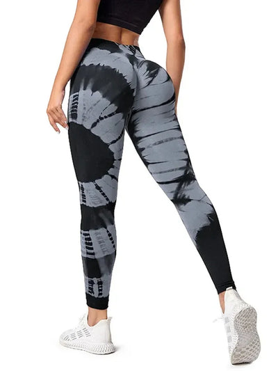 Tie-Dye High Waist Leggings.