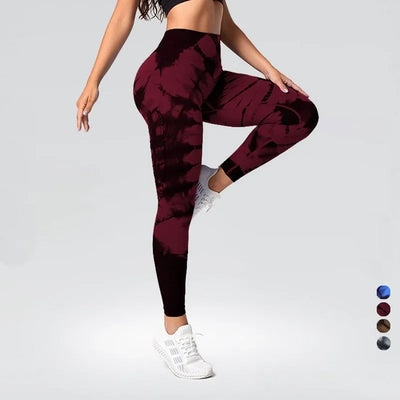 Tie-Dye High Waist Leggings.