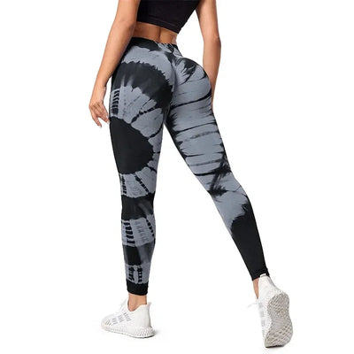 Tie-Dye High Waist Leggings.