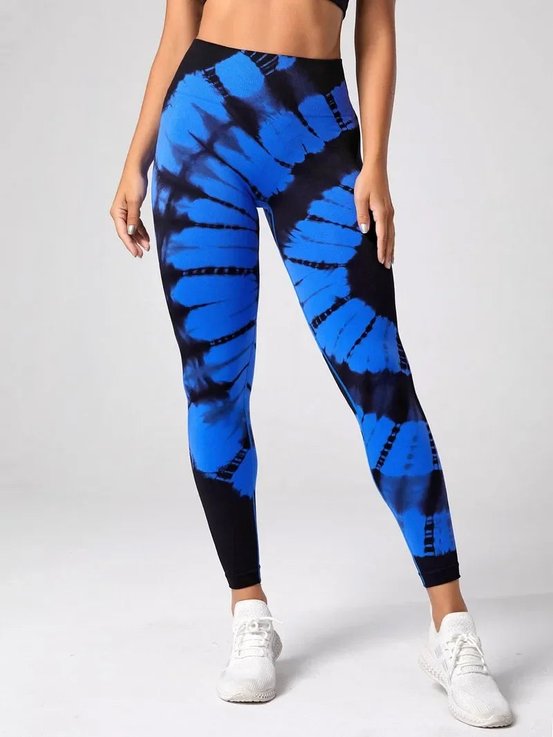 Tie-Dye High Waist Leggings.