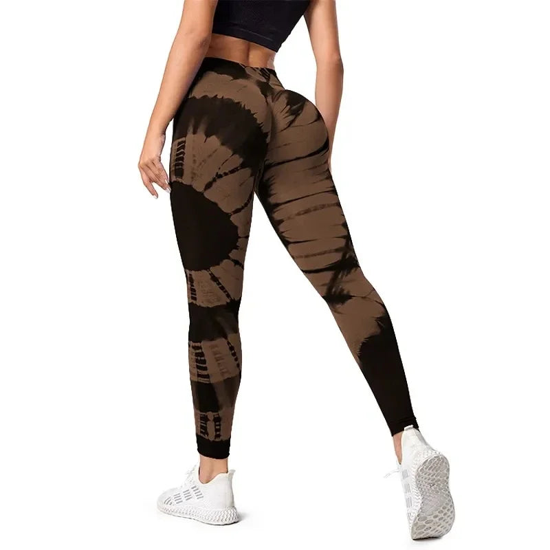 Tie-Dye High Waist Leggings.