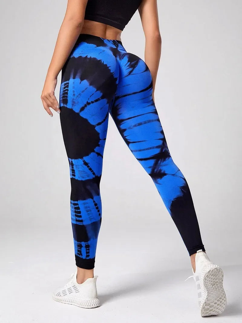 Tie-Dye High Waist Leggings.