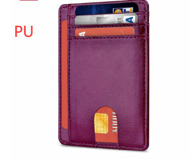 Modern Man Slim Card Holder - Essential Minimalist Wallet.