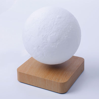 3D Magnetic Levitation Moon Lamp Night Light Rotating Led Moon Floating Lamp.