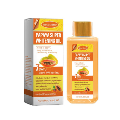 Turmeric Body Whitening Oil | Skin Brightening & Even Tone Oil for Radiant Skin